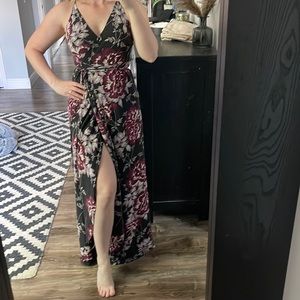 Yumi Kim wrap maxi dress - size medium